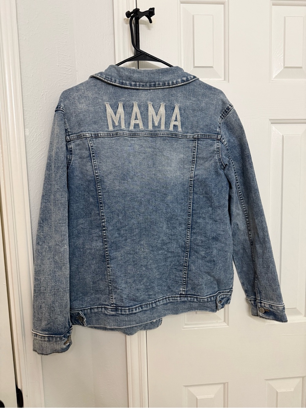 Sonoma Light Blue Denim Jacket with MAMA Lettering
